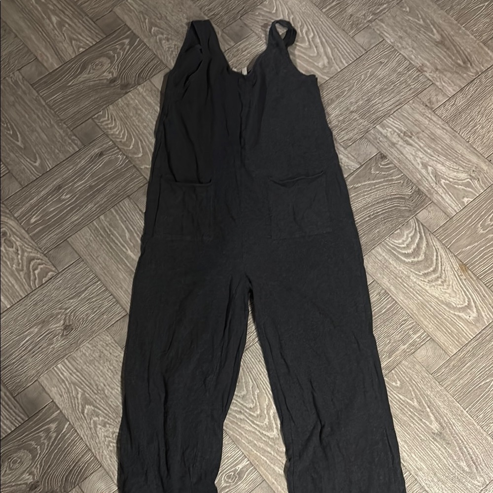 Pact Organic Cotton Charcoal Women's Jumpsuit